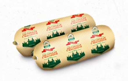 Колбаса вареная "Докторская с маслицем" 380г. Калинковичи