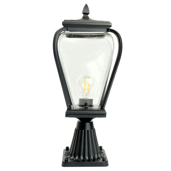 Светильник садово-парковый Feron PL744 на постамент 60W 230V E27, черный 51275