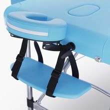 Массажный стол DFC NIRVANA Elegant, 186 x 70 см, голубой