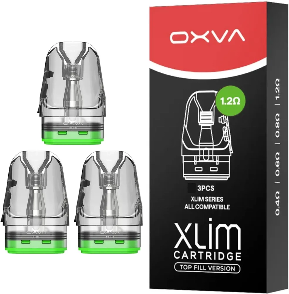 OXVA XLIM Top Fill Cartridge 3ml 1.2ohm (1szt)