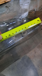 Стул Louis Ghost прозрачный серый FR 0037Y