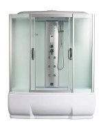 Душевой бокс RIVER DUNAY 150/80/50 МТ стекло матовое