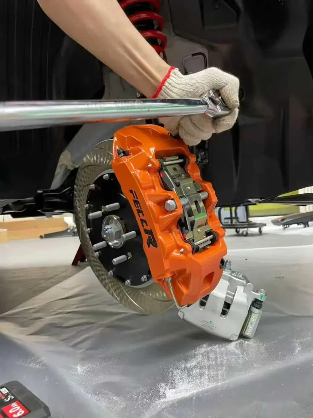 Усиленная тормозная система для BAIC BJ30 II 2024-2026 БАЙК тормоза колодки тормозной диск суппорт