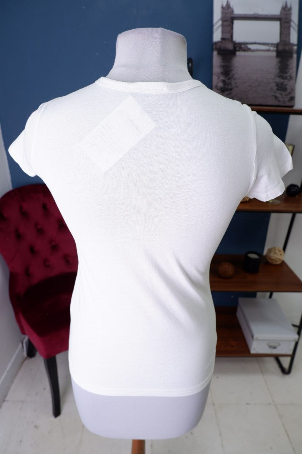 Футболка Colin's  с принтом 42 размер