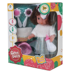 Пупс функциональный с аксесс., коробка SNB126J