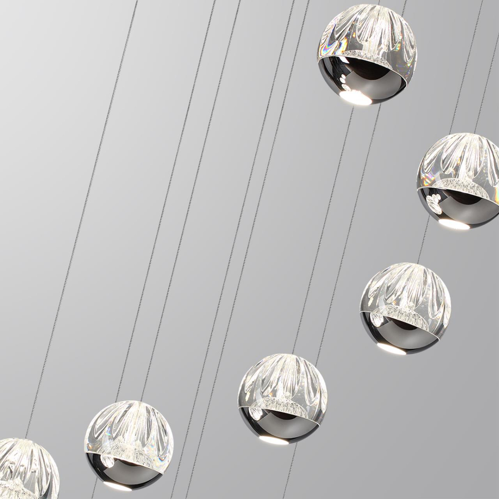 5100/60L ODL Люстра LED 12*5Вт 4000К 220В IP20 L-VISION