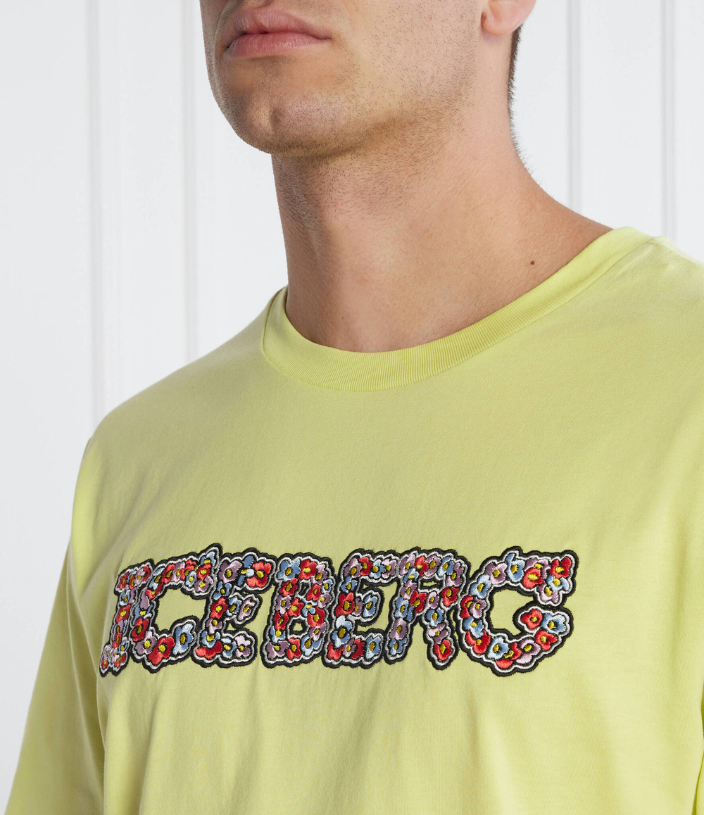 Футболка Iceberg - лимонный(242 I1P F023 6327)