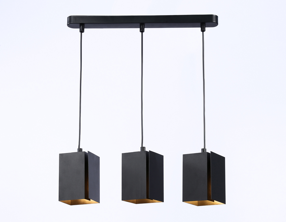 Светильник подвесной TN5141/3 BK черный E27/3 max 40W 400*80*1150