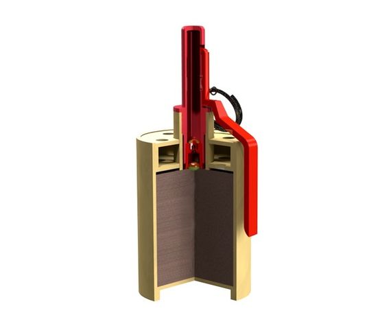 Граната учебная дымовая RAG RG-42 (белый дым)