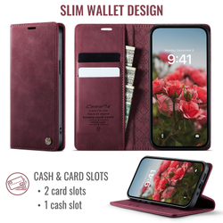 Чехол-книжка CaseMe RFiD iPhone 12/12 Pro