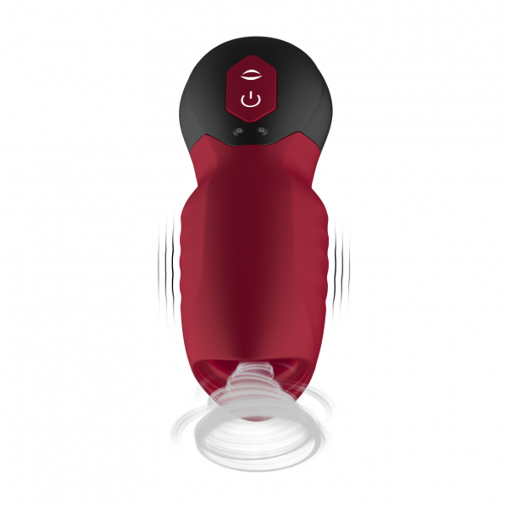Мастурбатор ваккумный с вибрацией "Trainer Mini", Красный