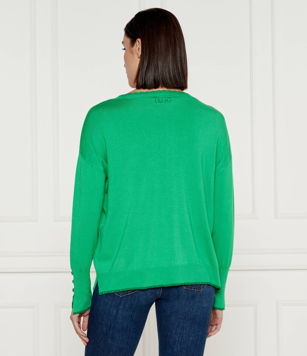 Свитер Liu Jo - зеленый(WF4009 MS49I)