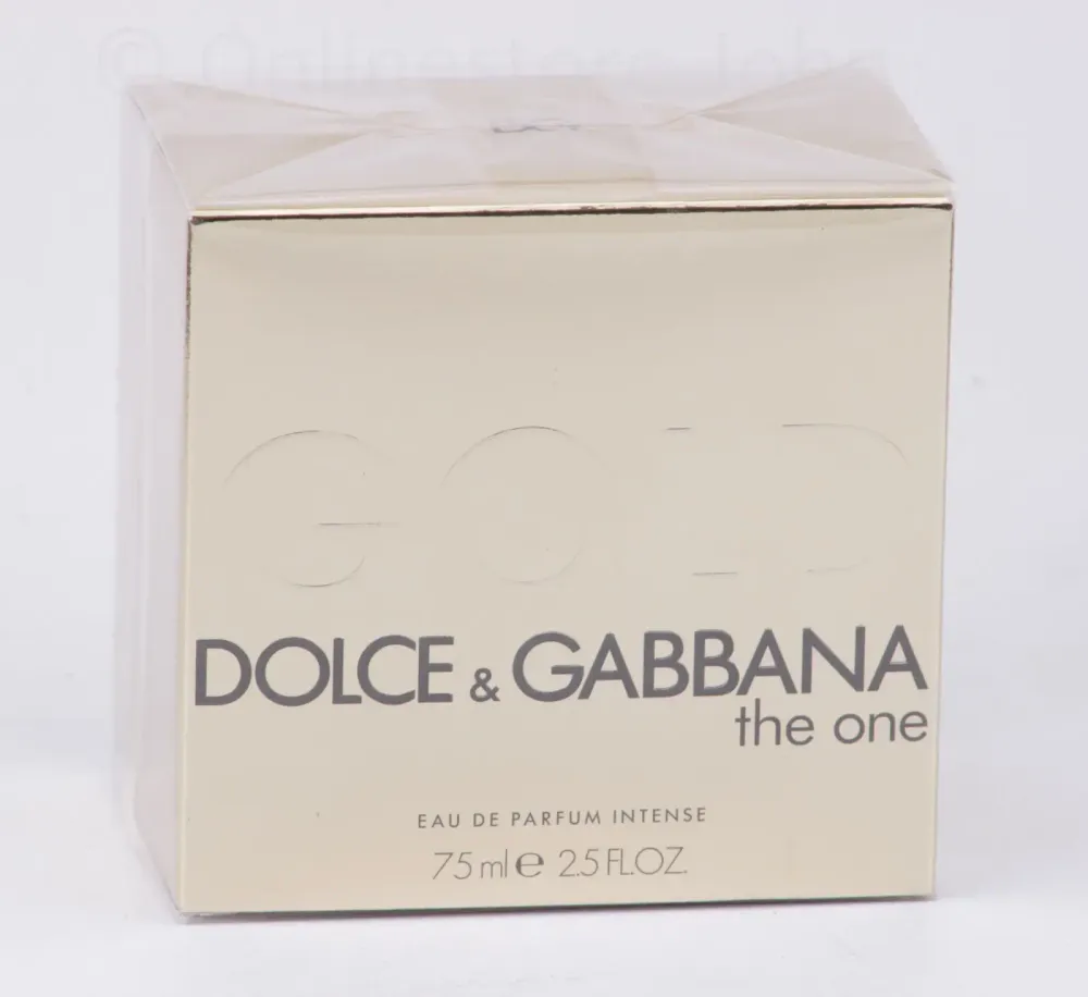 Утонченный аромат для женщин Dolce&amp;Gabbana The One Gold Intense 75ml EDP