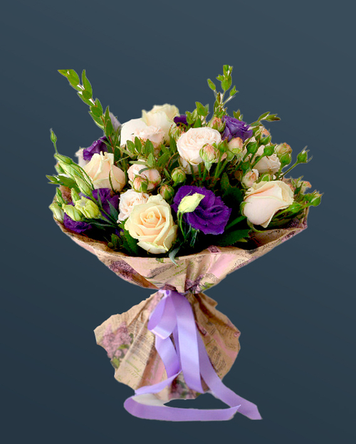 Букет Крафтовое послание