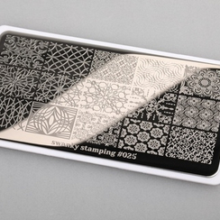Пластина Swanky Stamping №25