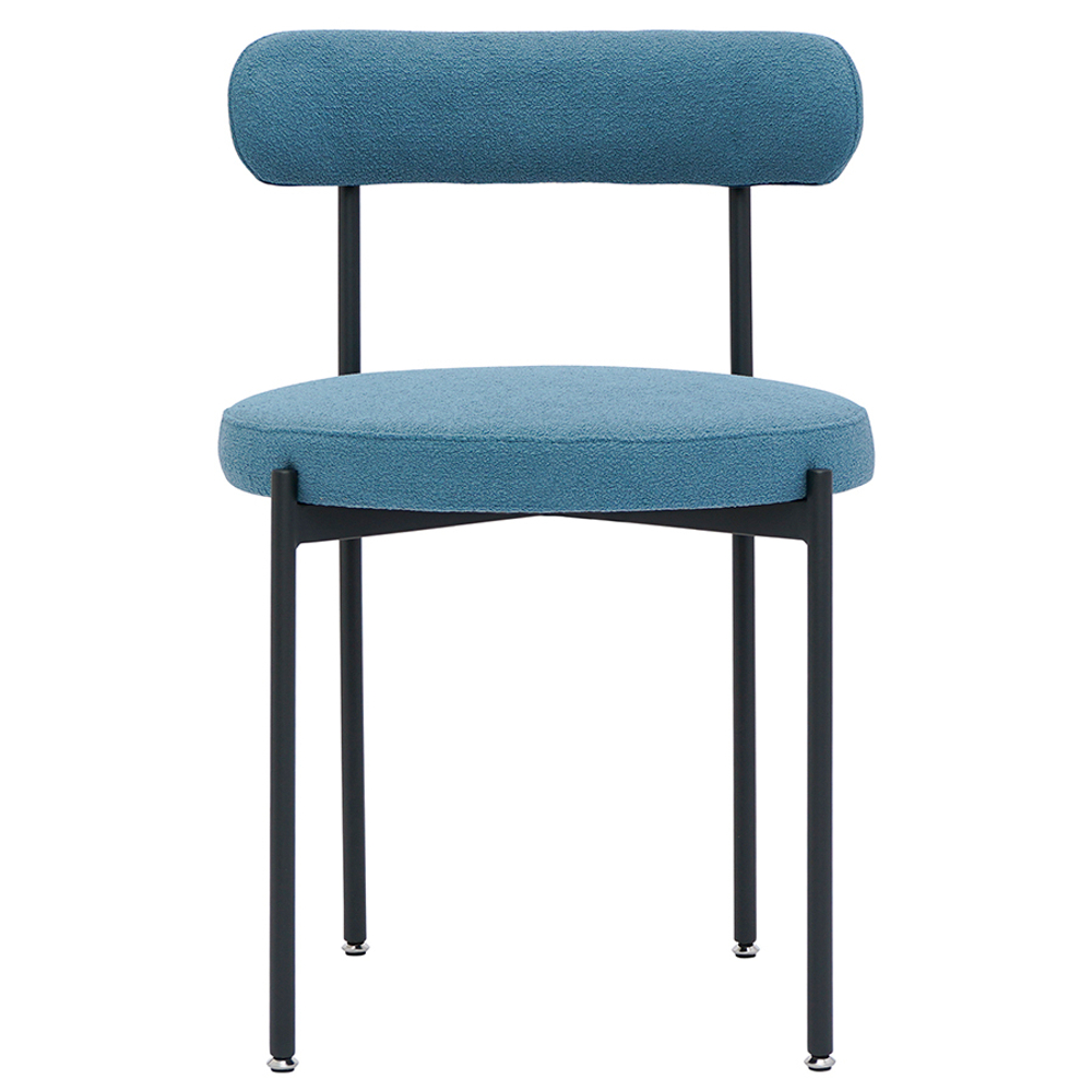 Стул loter, букле, темно-синий