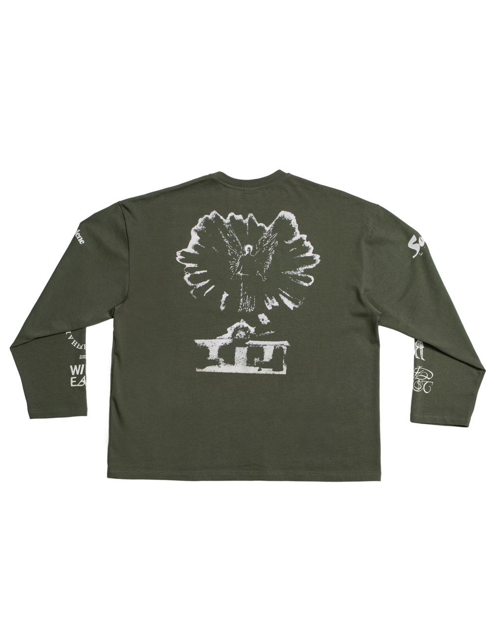 LONGSLEEVE "SWAMP" DARK GREEN — ПРЕДЗАКАЗ