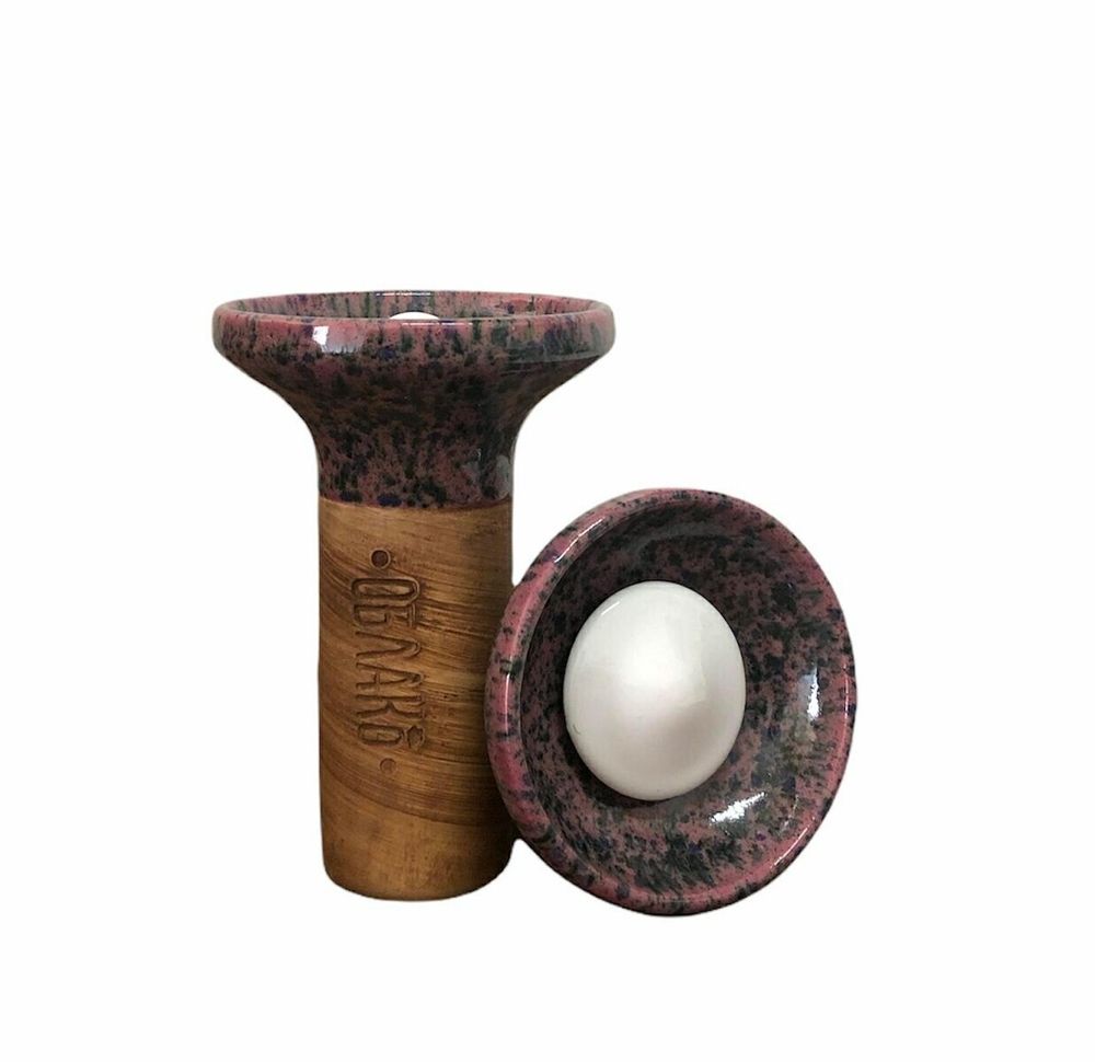 Oblako Flow White on Red Marble