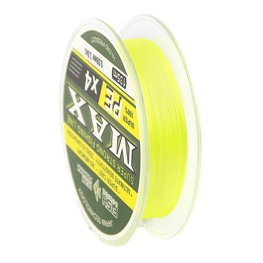 Шнур Fish Season MAX 4X PE 135м Желтый -