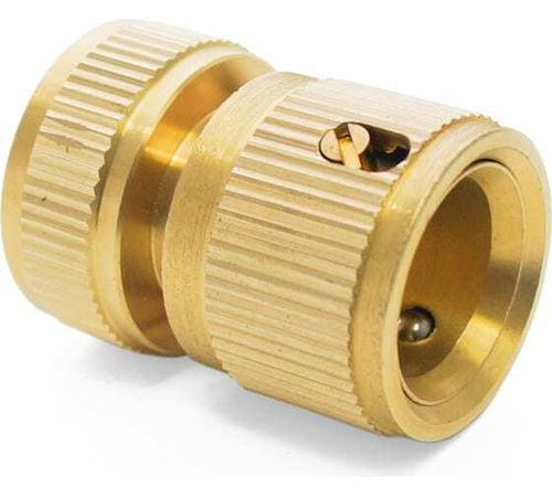 Соединитель латунный, внутренняя резьба 3/4 быстросъёмный