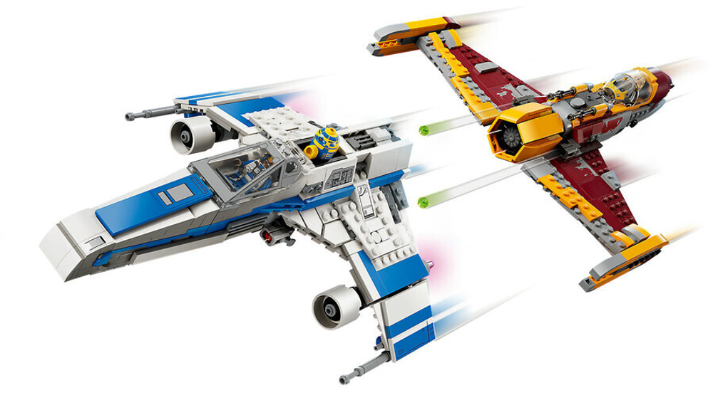 Конструктор LEGO Star Wars 75364 Истребитель E-wing против истребителя Шин Хати