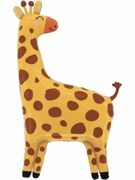 Шар (37""/94 см) Фигура, Жираф, 1 шт. в уп. Г7