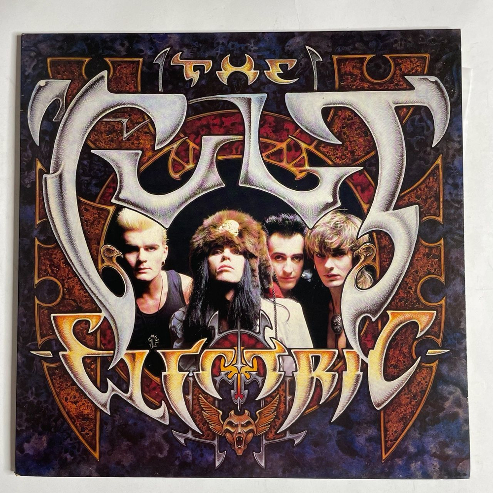 Винтажная виниловая пластинка LP The Cult Electric (USA 1987)