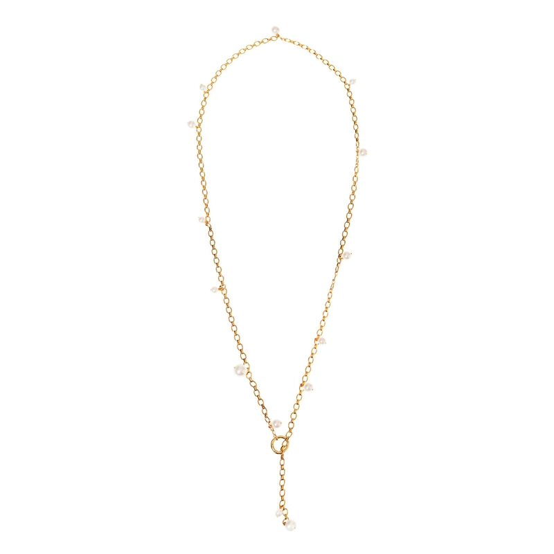 Цепь на тело Жемчужная Элегантность