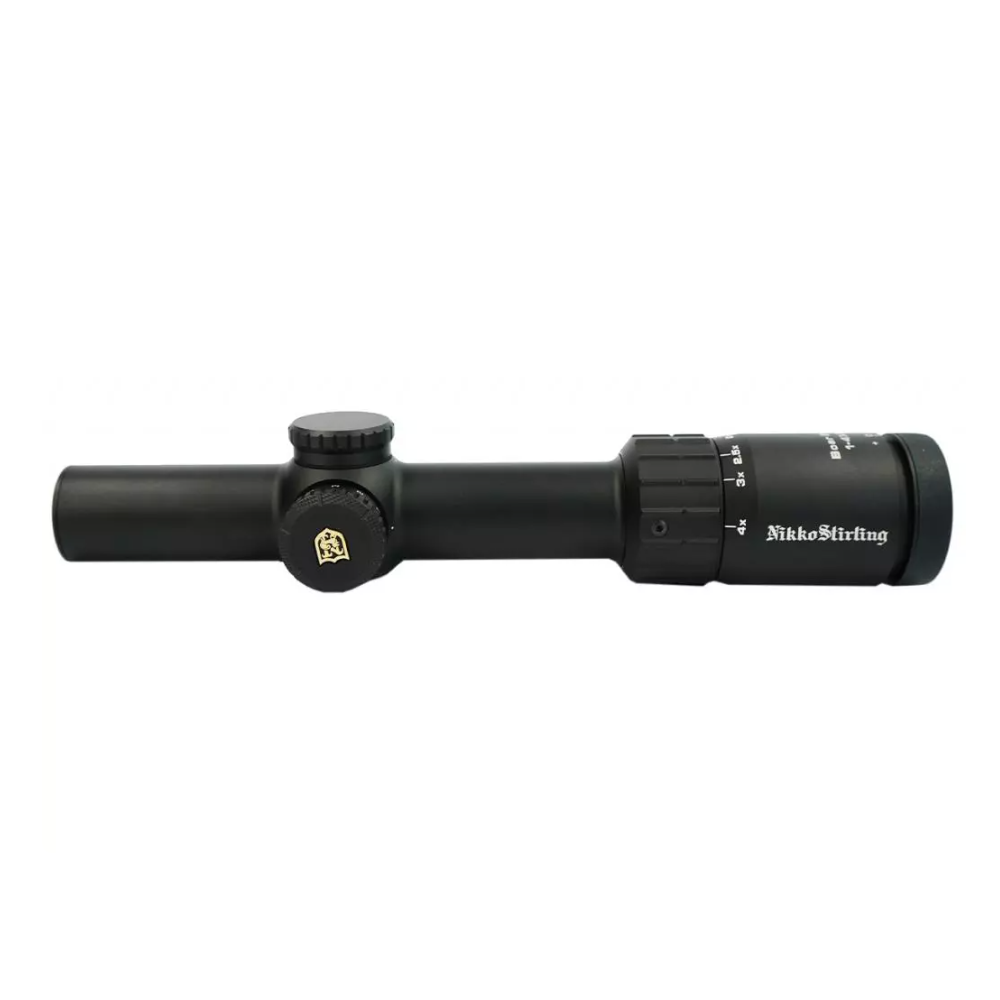 Оптический прицел Nikko Stirling Boar Eater 1-4x24 сетка 4А, 30мм, подсв. красным, азотозап.