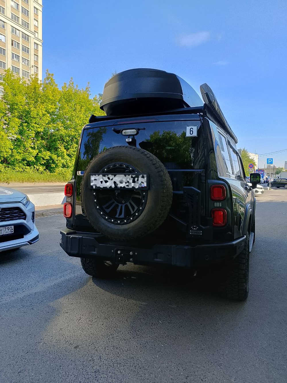 Обвес WINBO MECH на Haval H9 2024+ (с калиткой)
