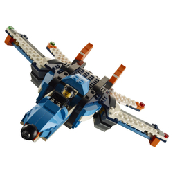 LEGO Creator: Двухроторный вертолет 31096 — Twin-Rotor Helicopter — Лего Креатор Создатель