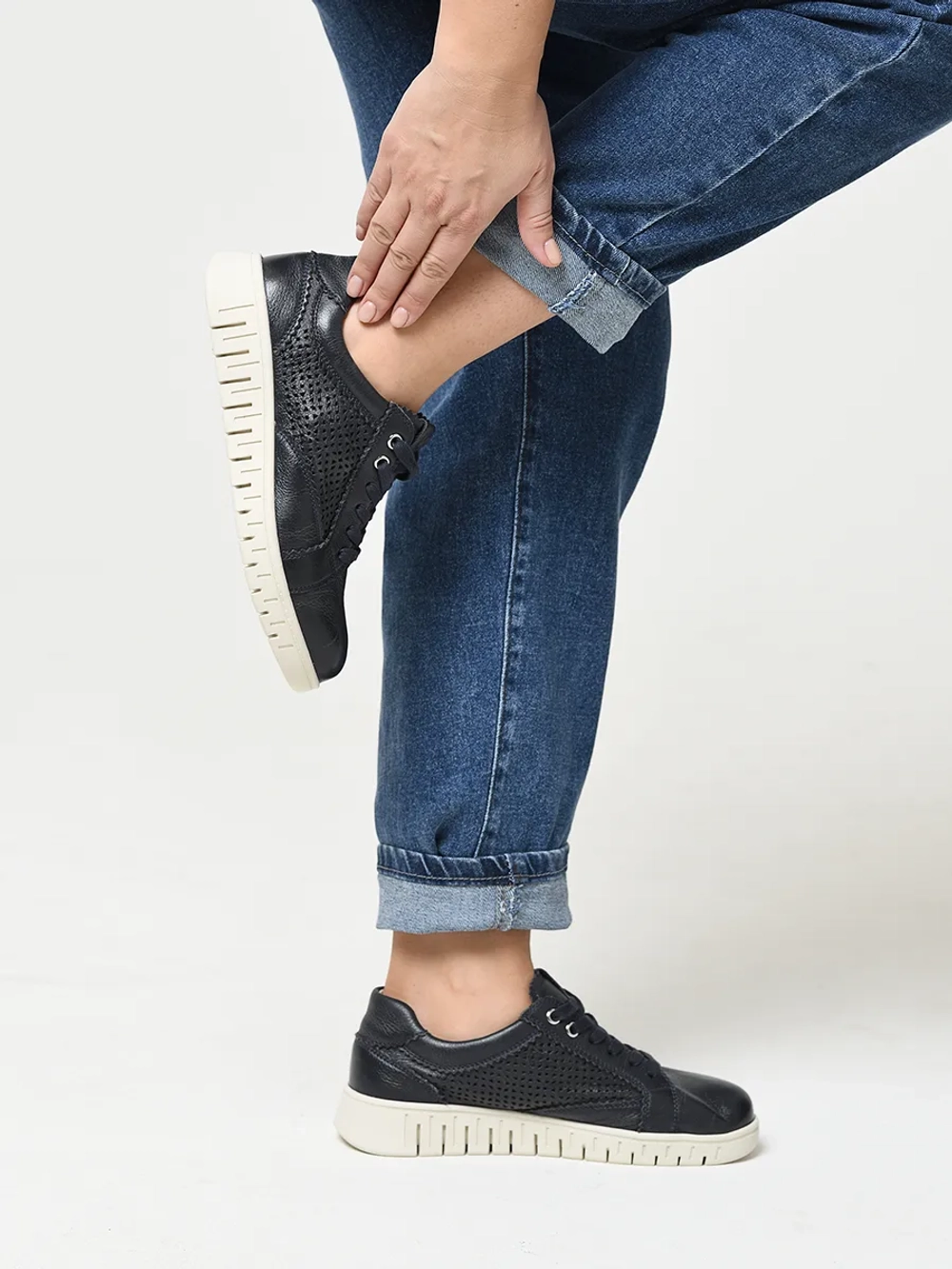 Кеды женские оленьей натуральной кожи