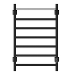Полотенцесушитель MIXLINE TRIUMPH  80х50 (таймер, 481Вт, 6 перекладин + ПОЛКА) электрический ЧЕРНЫЙ