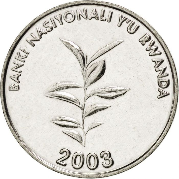 20 франков 2003 Руанда