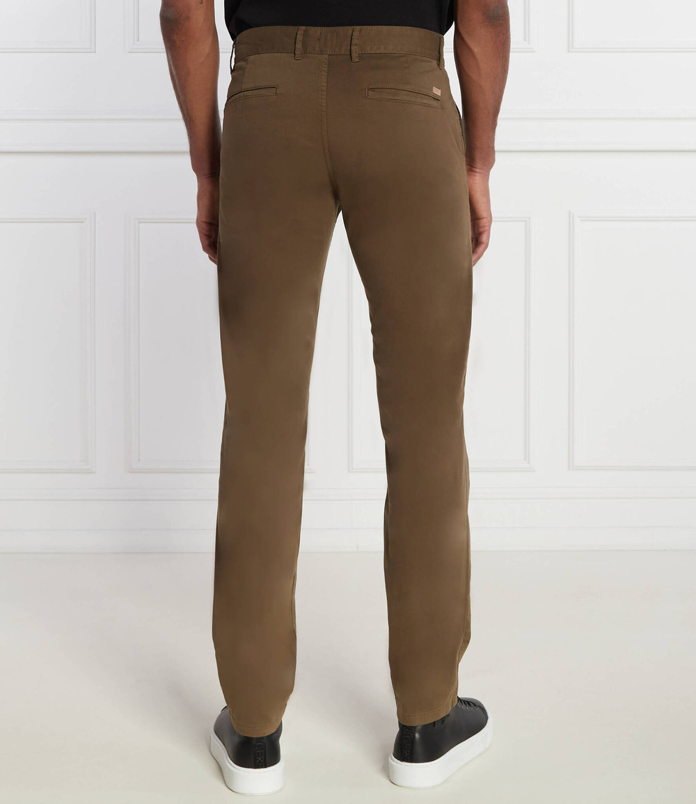 Чиносы BOSS ORANGE - коричневый(50510933)