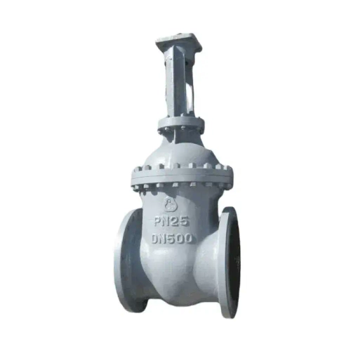 Задвижка стальная клиновая 30с964нж с выдвижным шпинделем под электропривод (присоединение по ОСТ «А»), фланцевая, Ру 25, t рабочей среды от -40 до +425°С