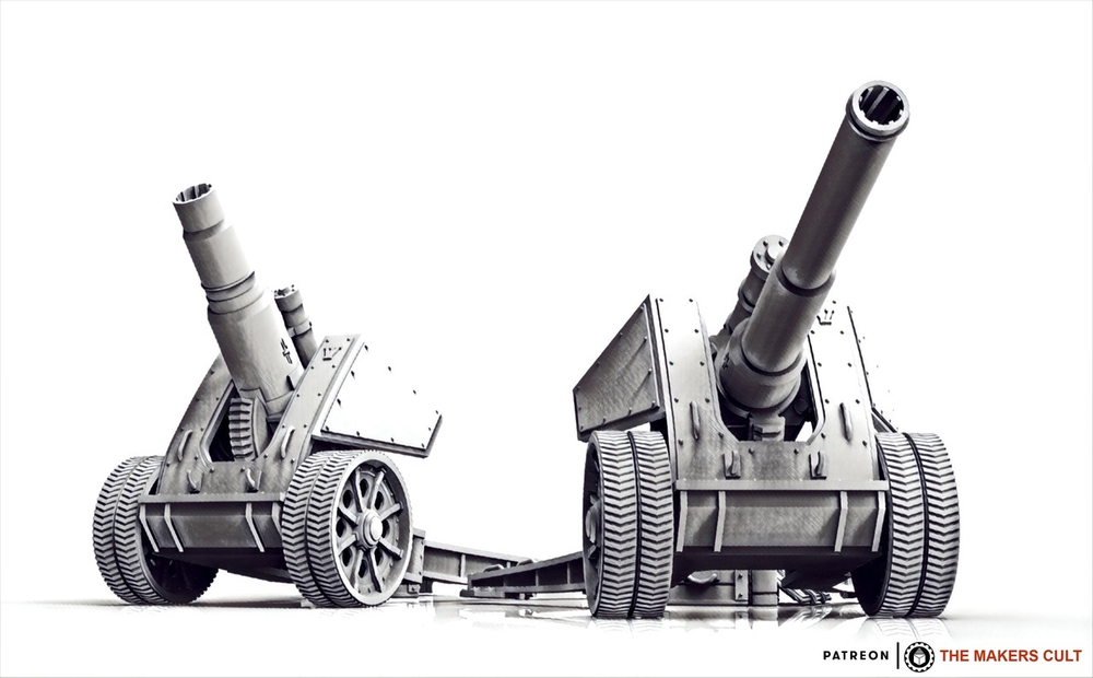Криг, тяжелая артиллерия Valour Korps - Heavy Artillery a