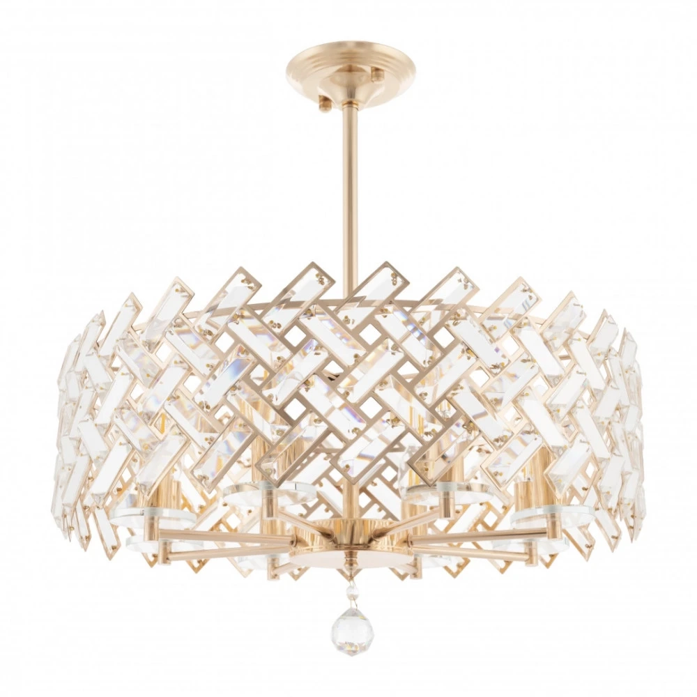 Люстра на штанге Arte Milano SORRENTO-7019 377019/8/300/570 GD