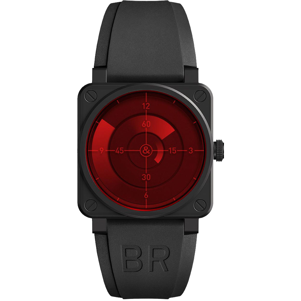Bell &amp; Ross Aviation BR Instrument Ceramic Red Radar Limited Edition Watch