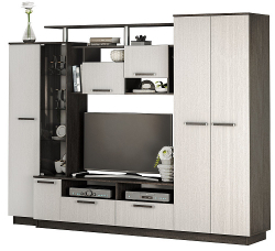 Стенка в гостиную Вега