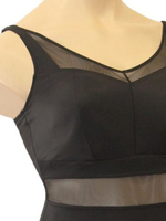 Купальник ортопедический после мастэктомии Valeria, 44 черный