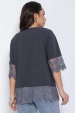 Блуза Дарси (серая) Б12624-29 LT Collection