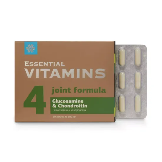 Глюкозамин и хондроитин Essential Vitamins
