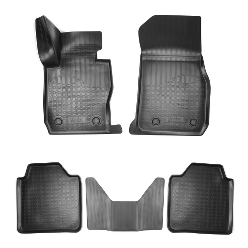 Ковры в салон Norplast/Unidec для BMW 3 в кузове GT F34 (2013-), Черный, лифтбэк, арт.NPA11-C07-112