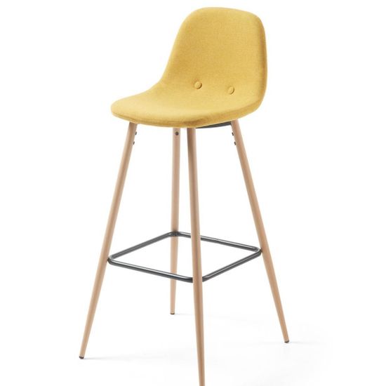 Полубарный стул Nilson желтый