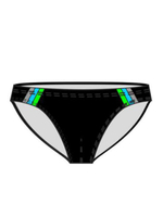 Мужские пляжные плавки с декором по бокам (Размер: L) (Цвет: зеленый)