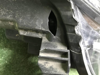 Битая Фара правая Nissan Qashqai 2 j11 (17-23) LED