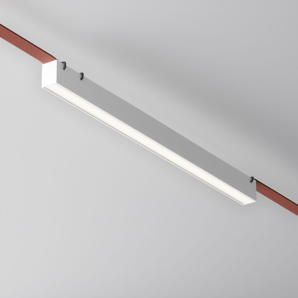 Трековый светодиодный светильник Maytoni Parity Basis TR129B-24W4K-W