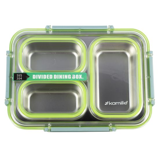 Ланч бокс 1200 мл. 3 отсека Kamille KM 2146