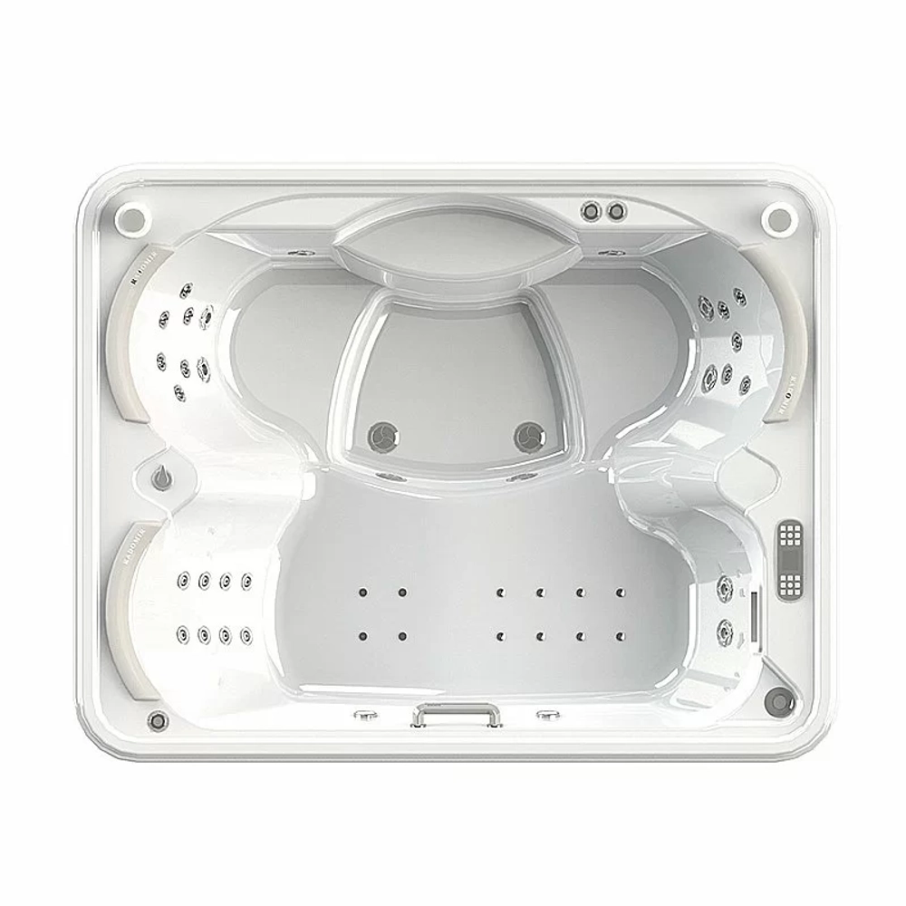 Минибассейн Радомир Делюкс Gold 210х165 белый